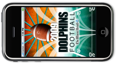 2009 Dolphins Football, iPhone app from the Miami Herald